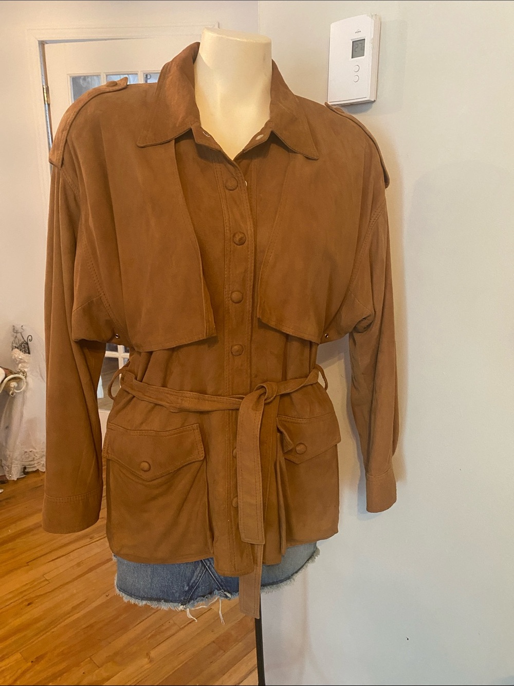 Clifford Michael leather suede  jacket size M